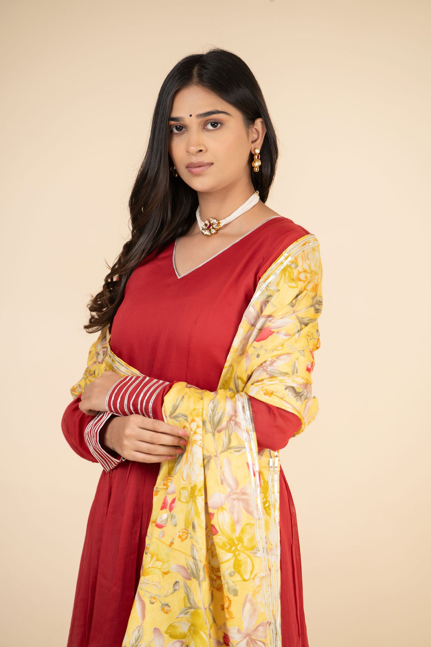 Jaswand Lace Suit Set