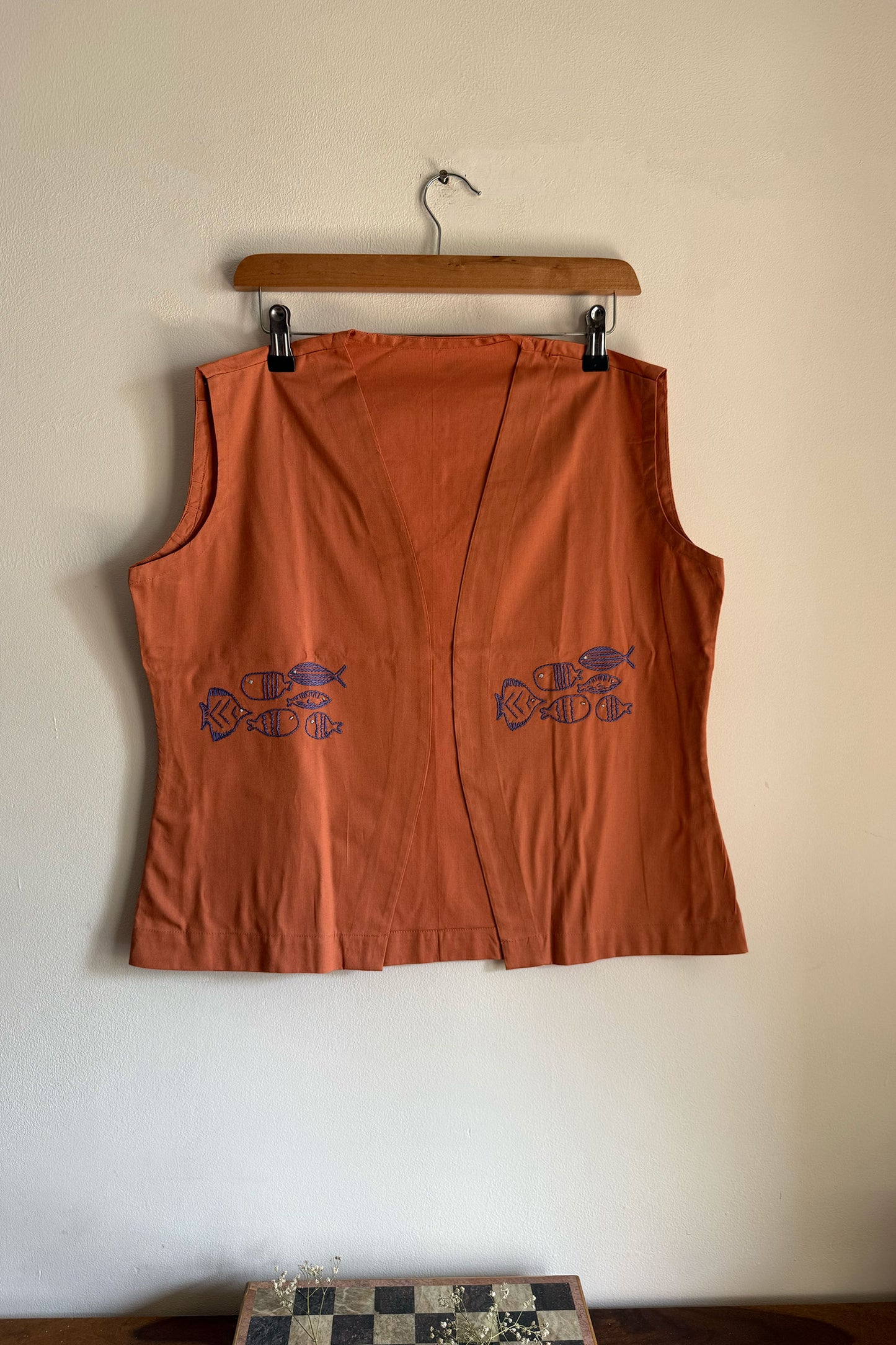 Fish in Flame Shrug