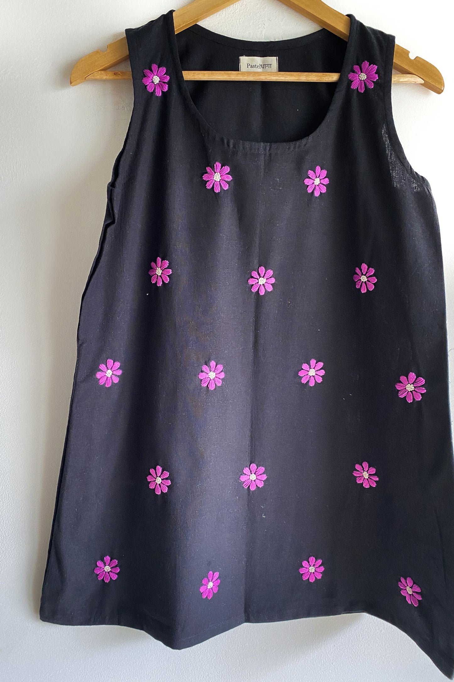 Midnight Bloomie Top