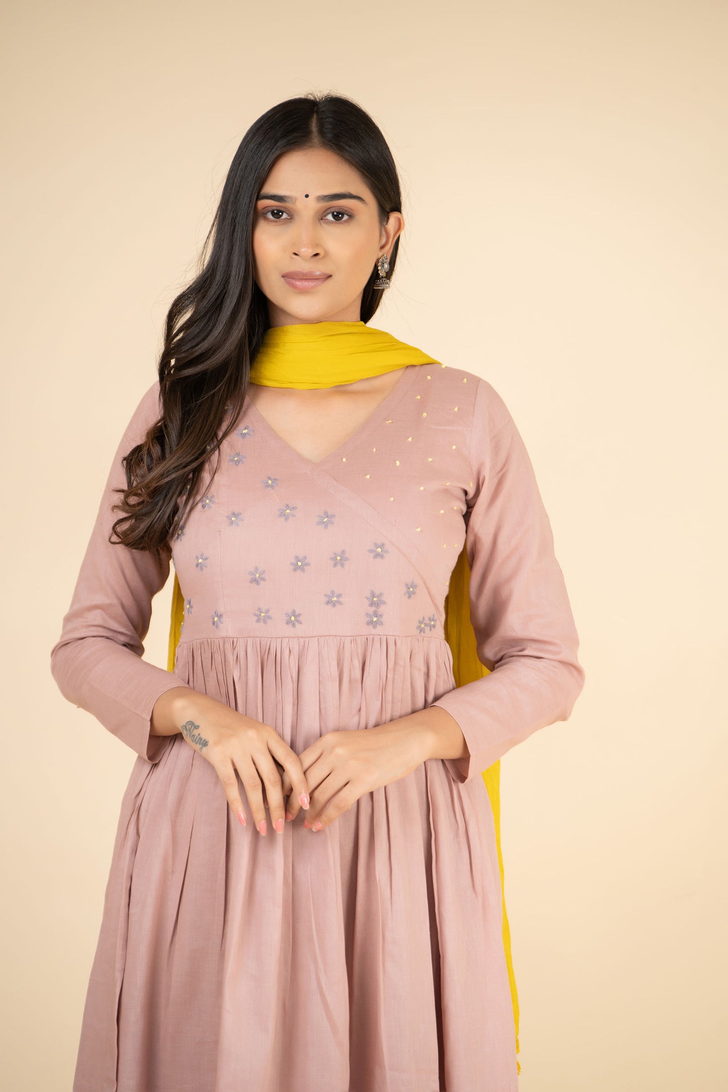 Dahlia Embroidered Suit Set