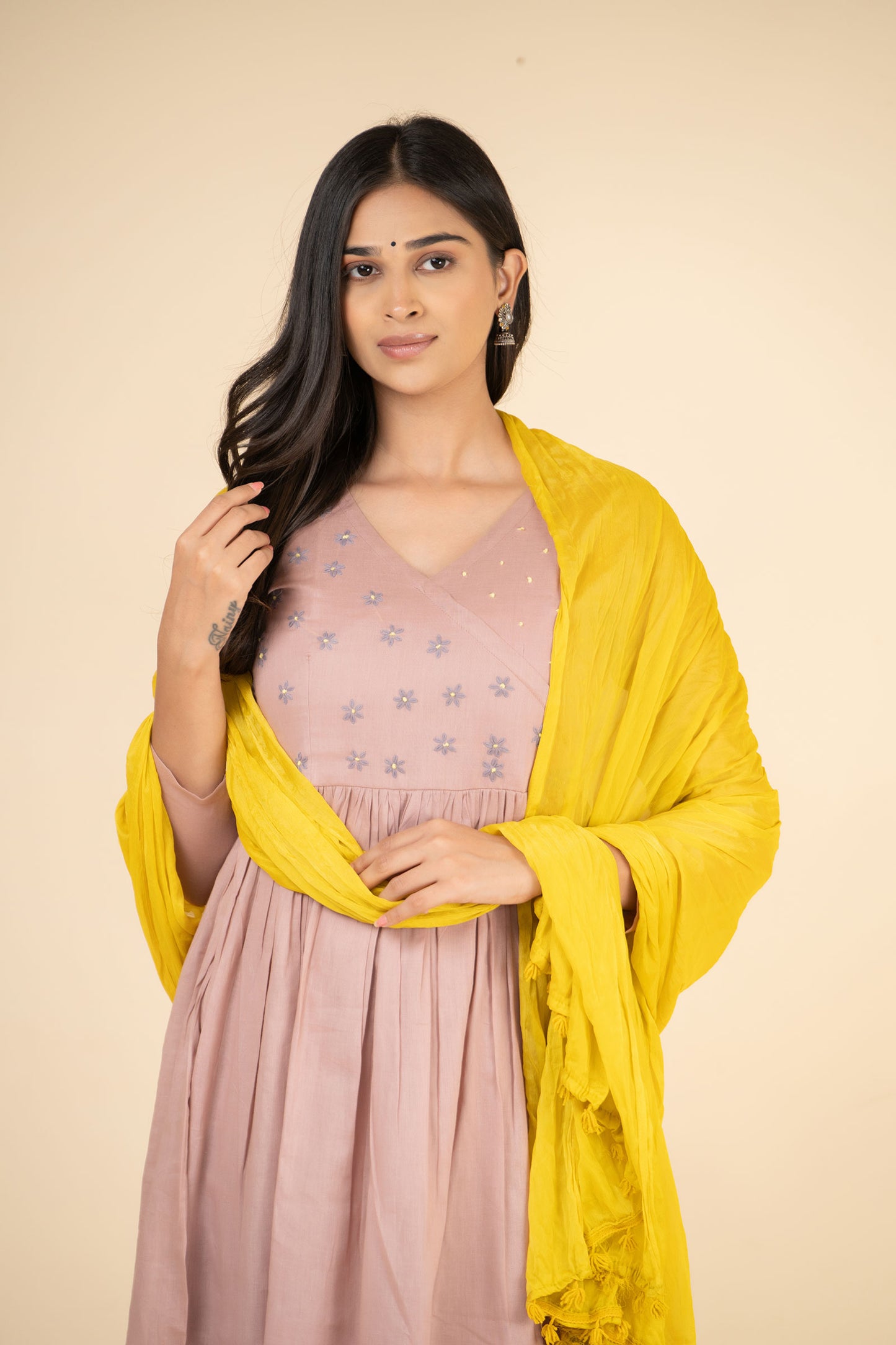 Dahlia Embroidered Suit Set