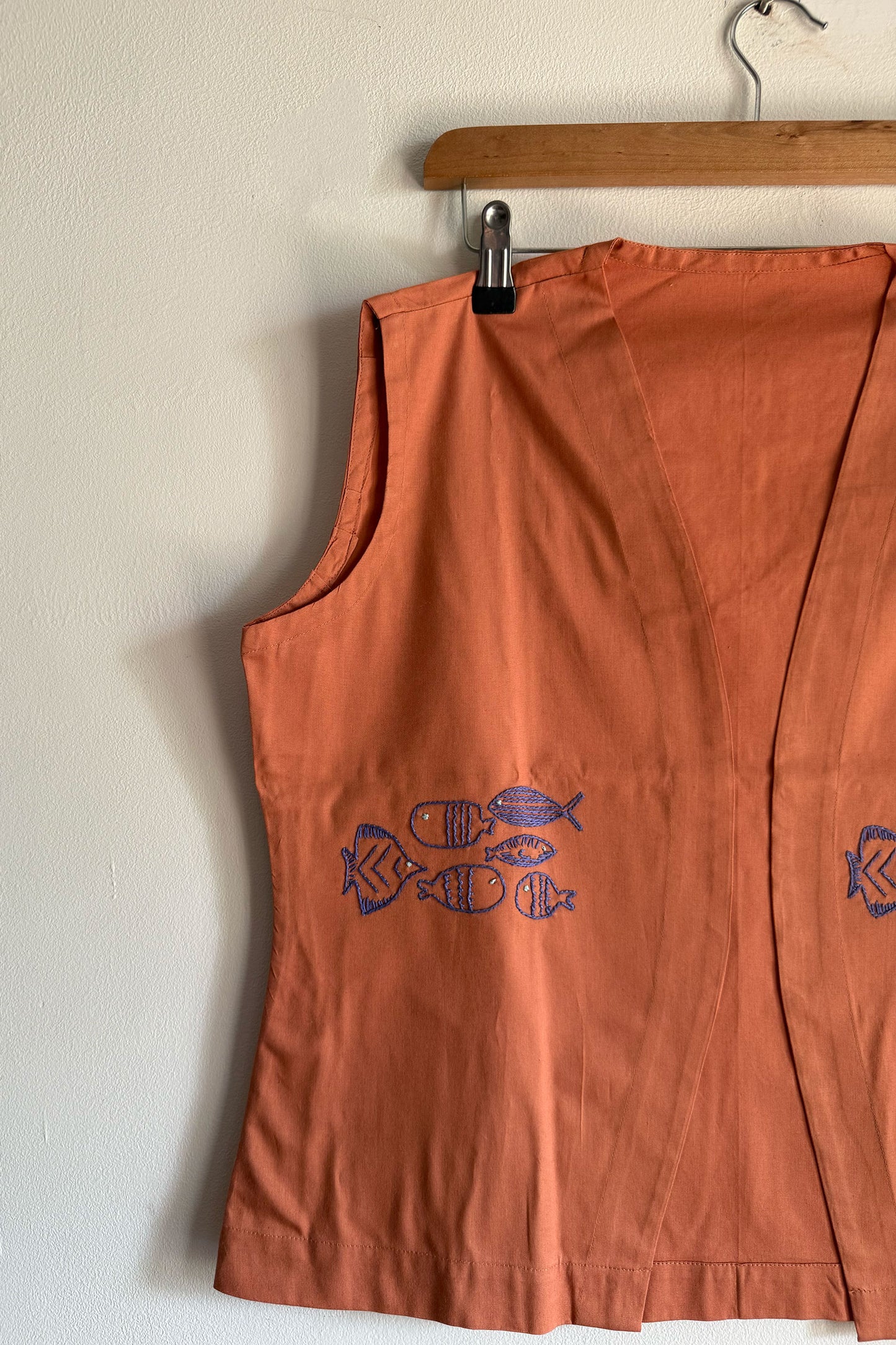 Fish in Flame Shrug