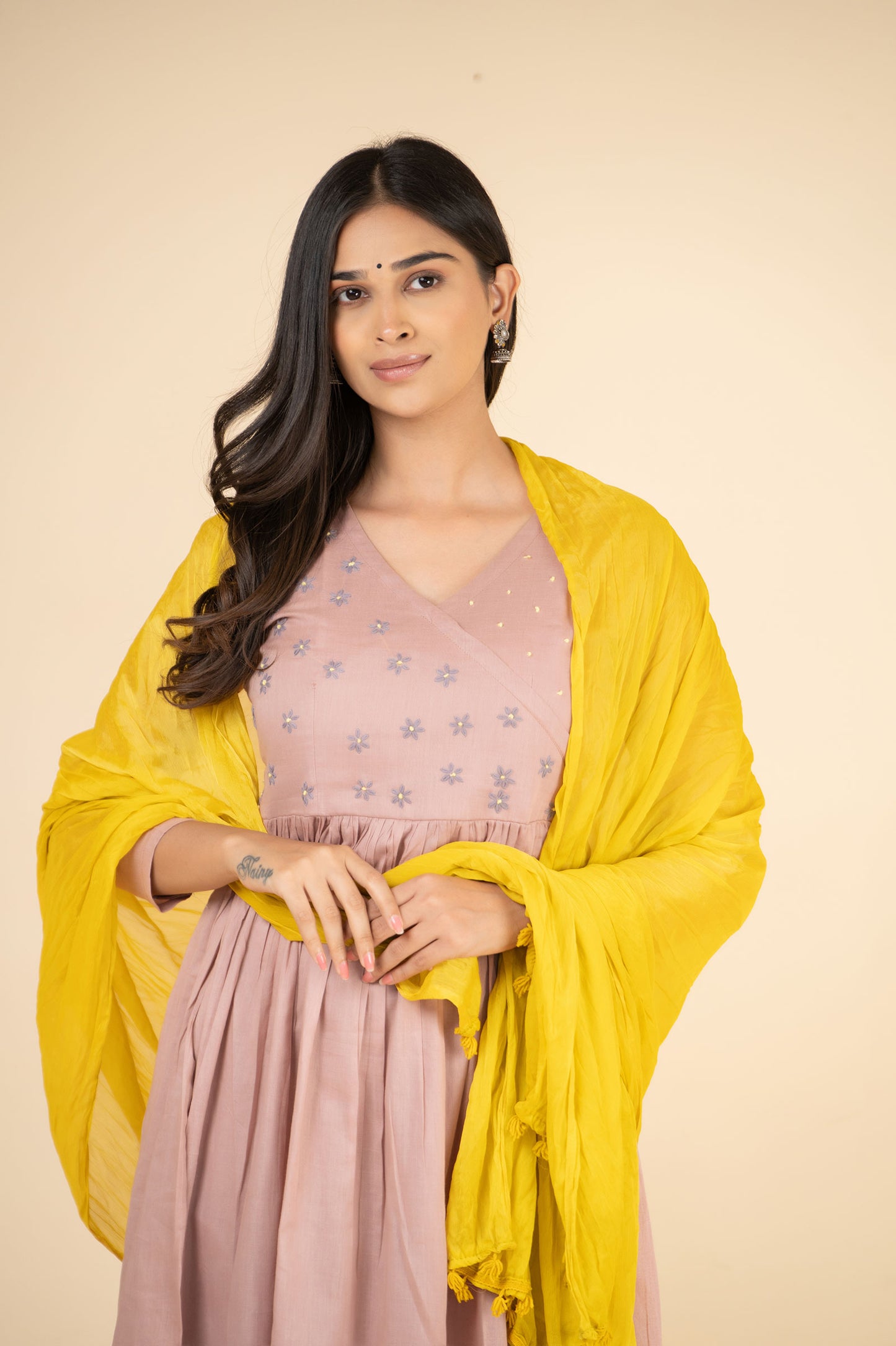 Dahlia Embroidered Suit Set