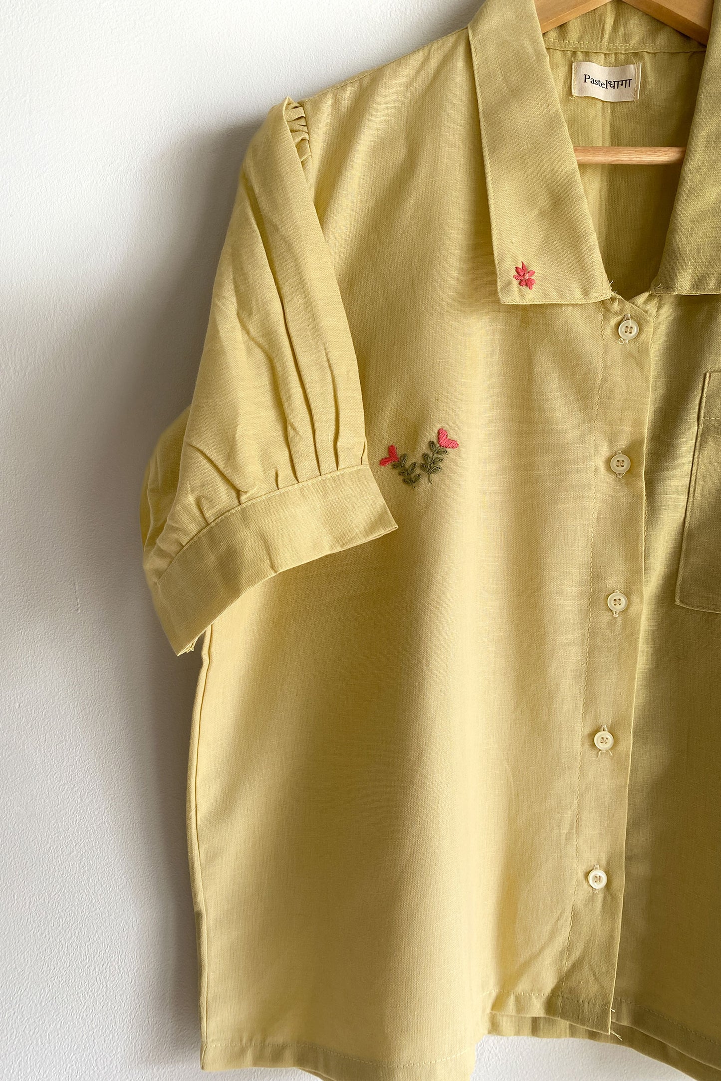Golden Bloom Pocket Shirt (Unisex)