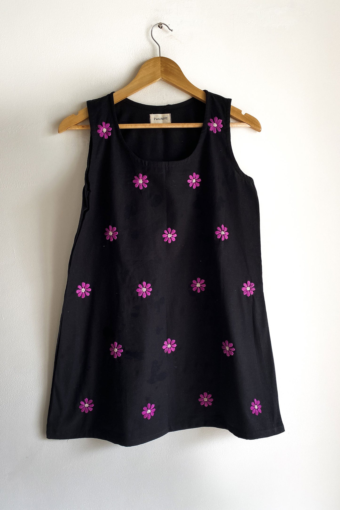 Midnight Bloomie Top