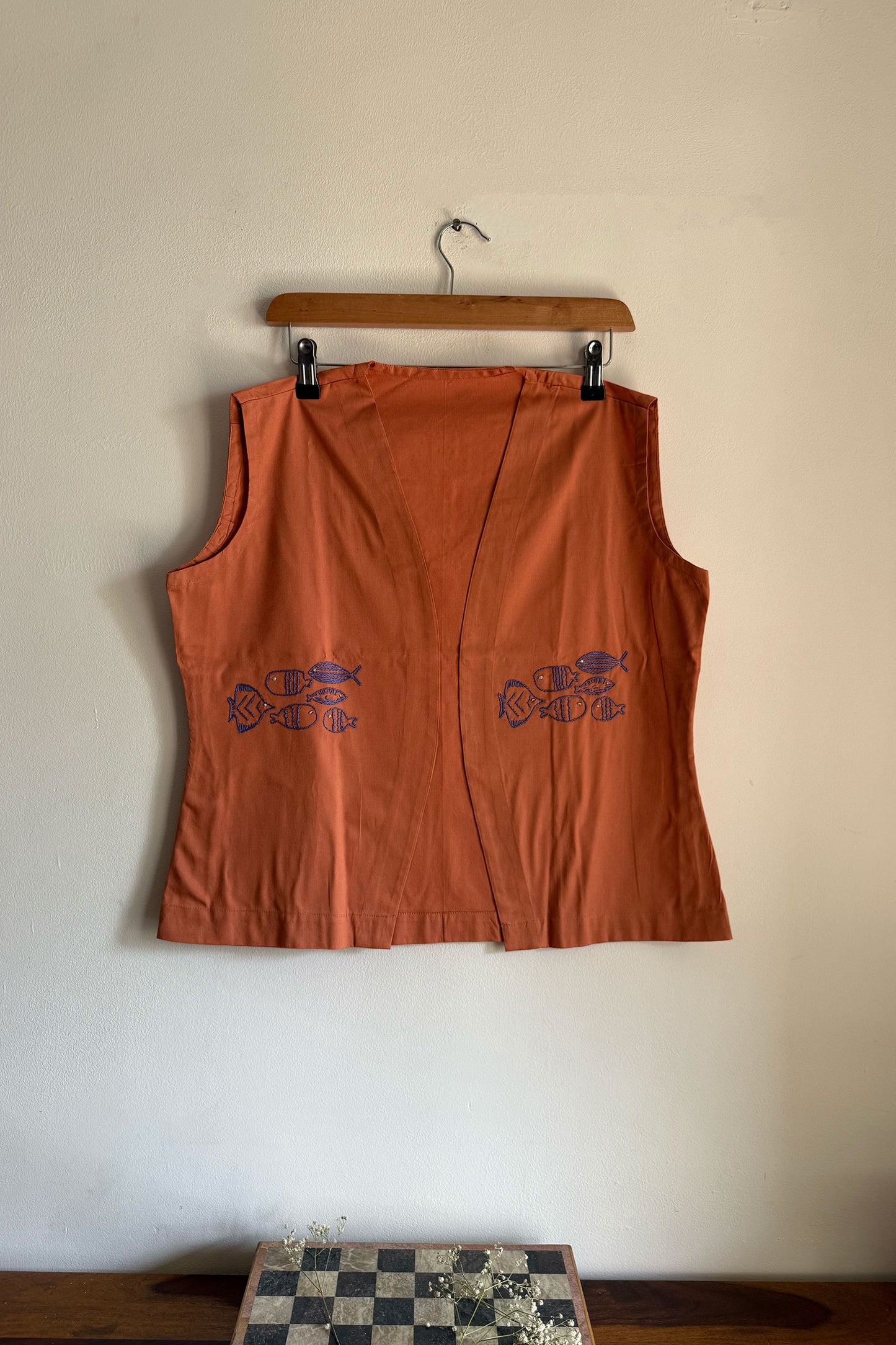 Fish in Flame Shrug