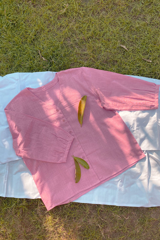 Taffy Pink Relaxed Fit Shirt