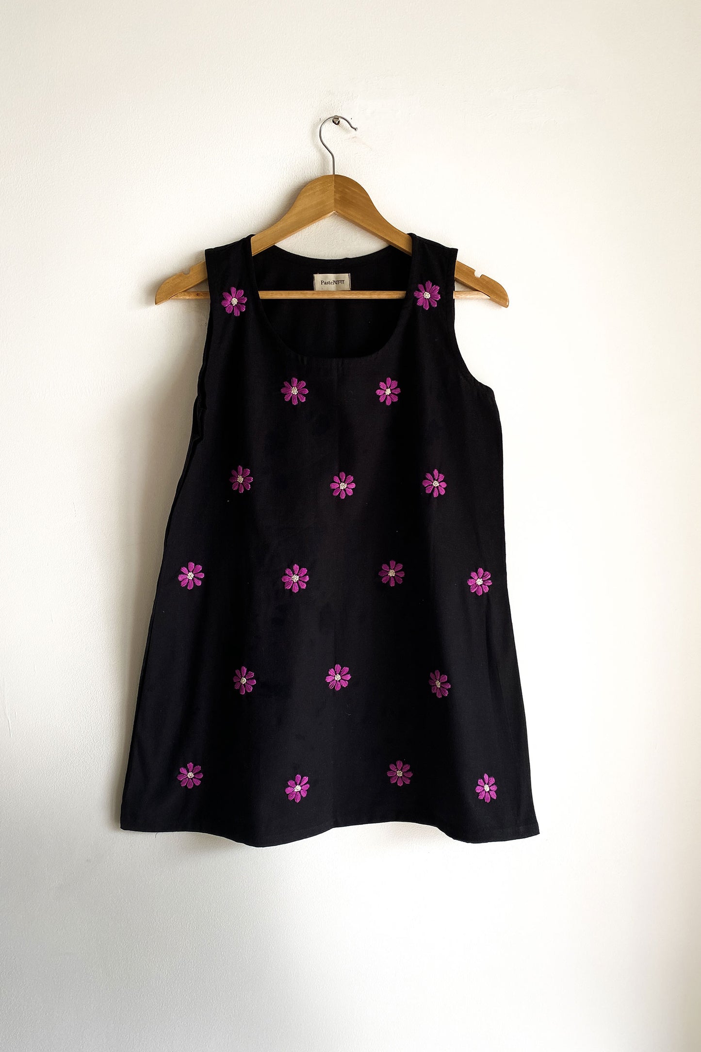Midnight Bloomie Top