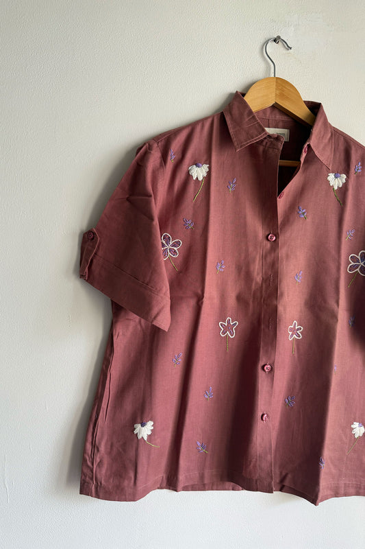 Muted Flora Shirt