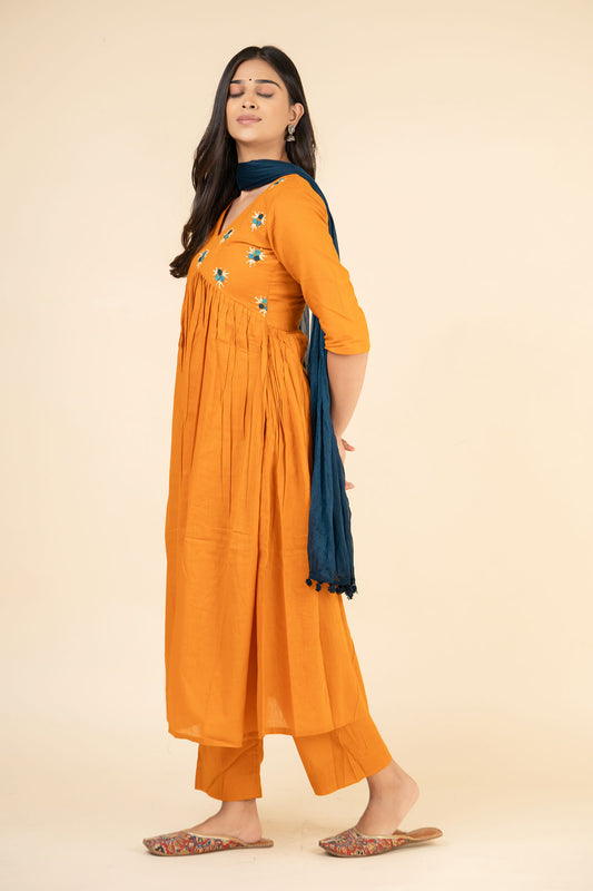 Palash Embroidered Suit Set