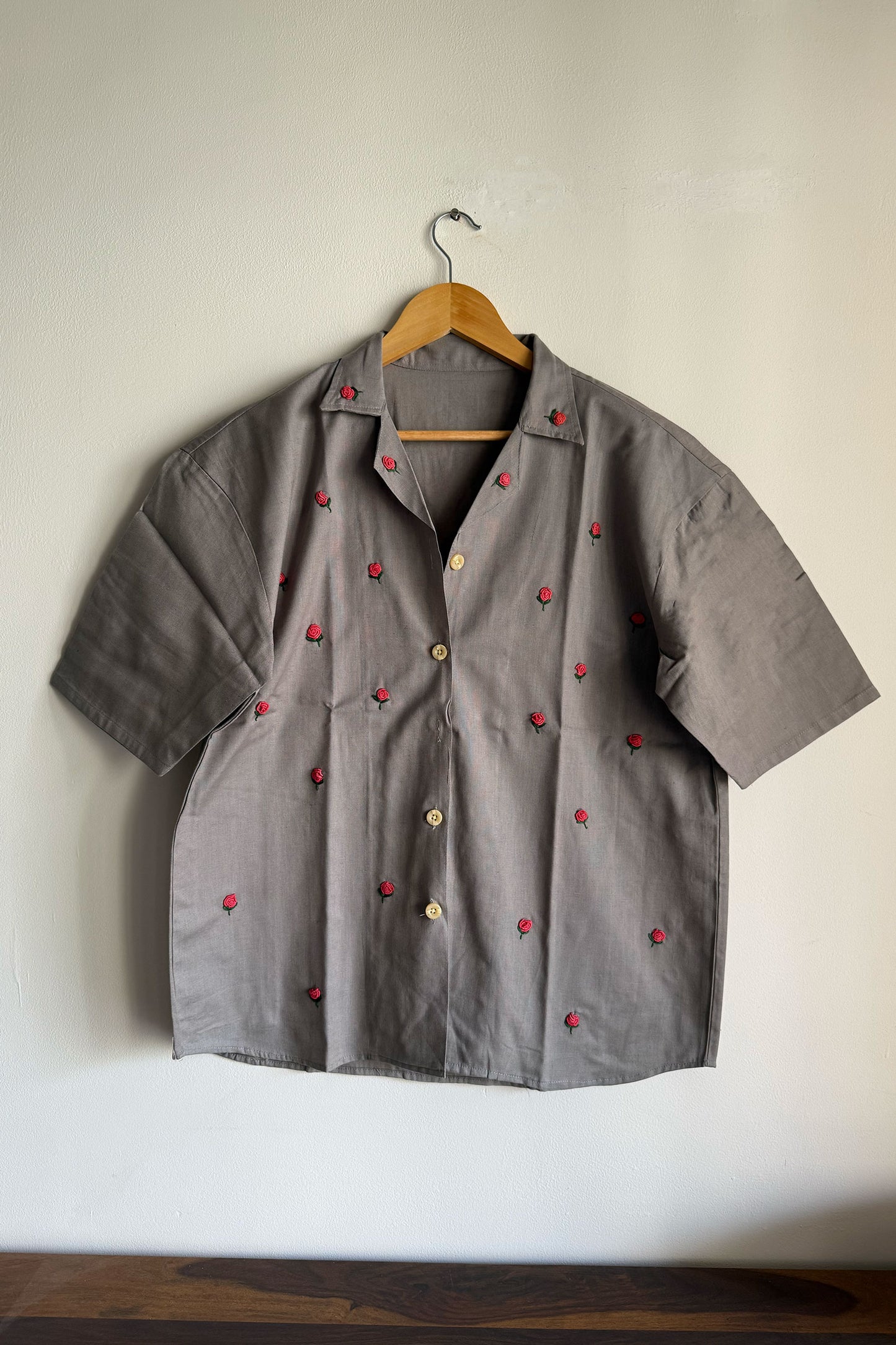 Grey Flora Shirt (Unisex)
