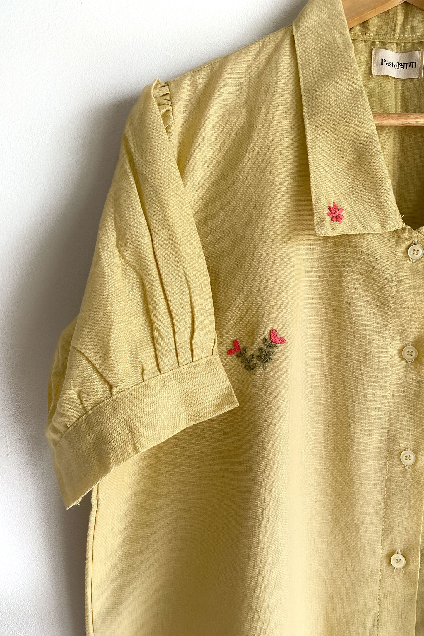 Golden Bloom Pocket Shirt (Unisex)