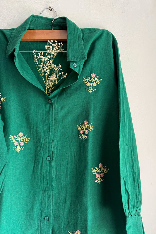 Jade Bloom Shirt
