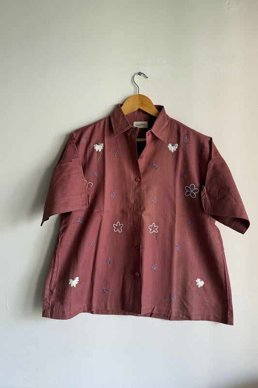 Muted Flora Shirt