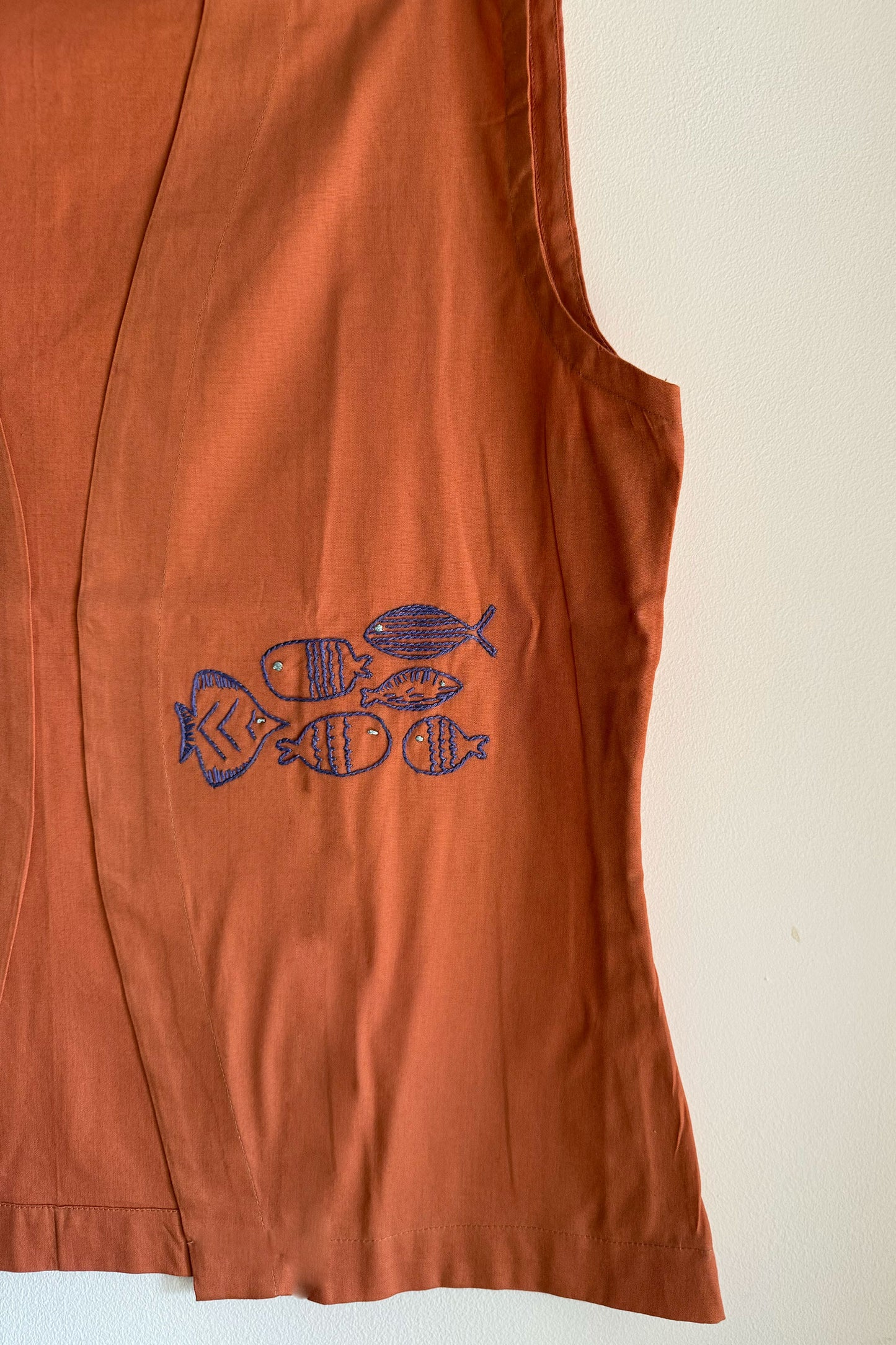 Fish in Flame Shrug