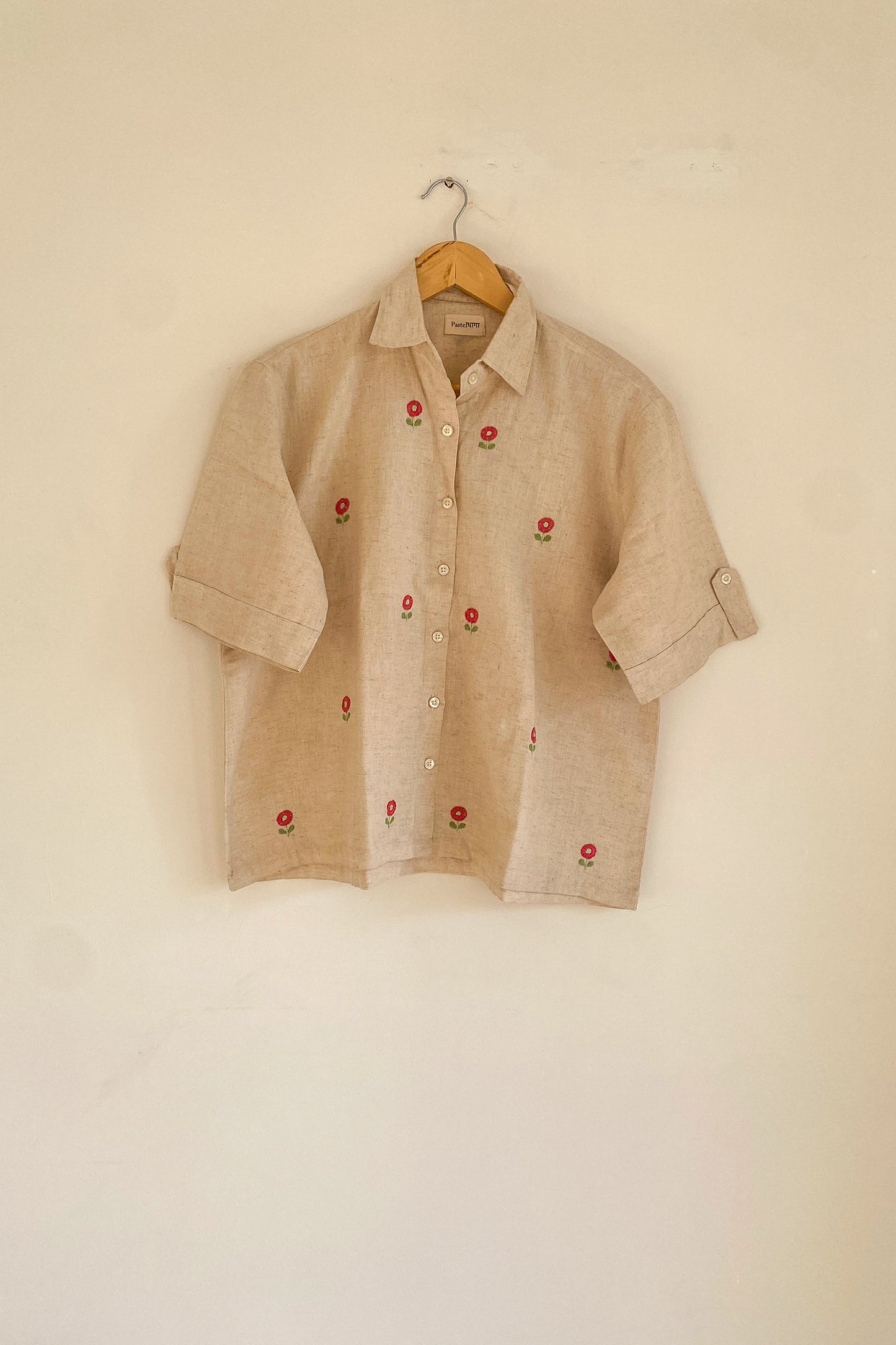 Peach Twirl Shirt