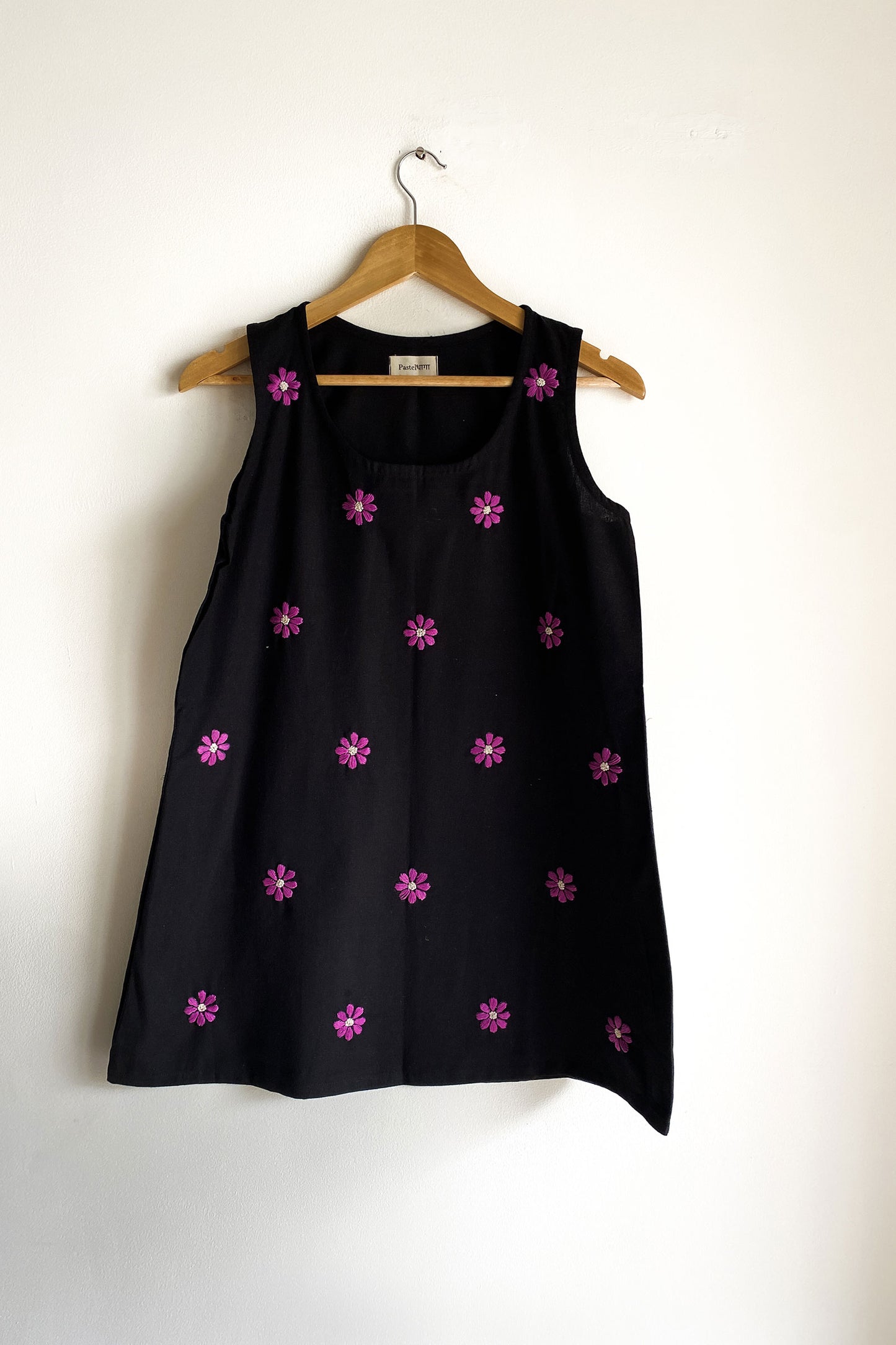Midnight Bloomie Top