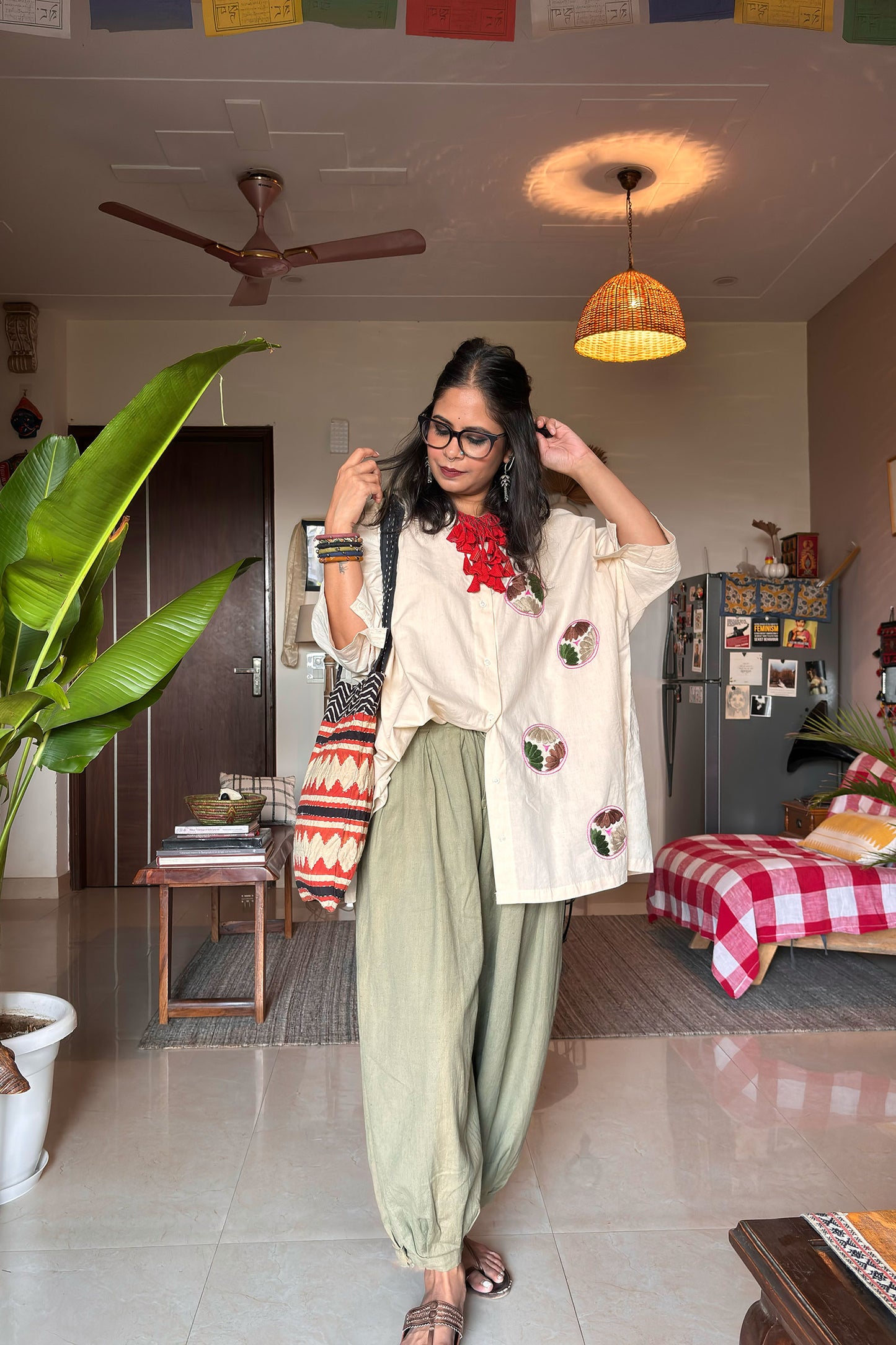 Wild Bloom Oversize Shirt