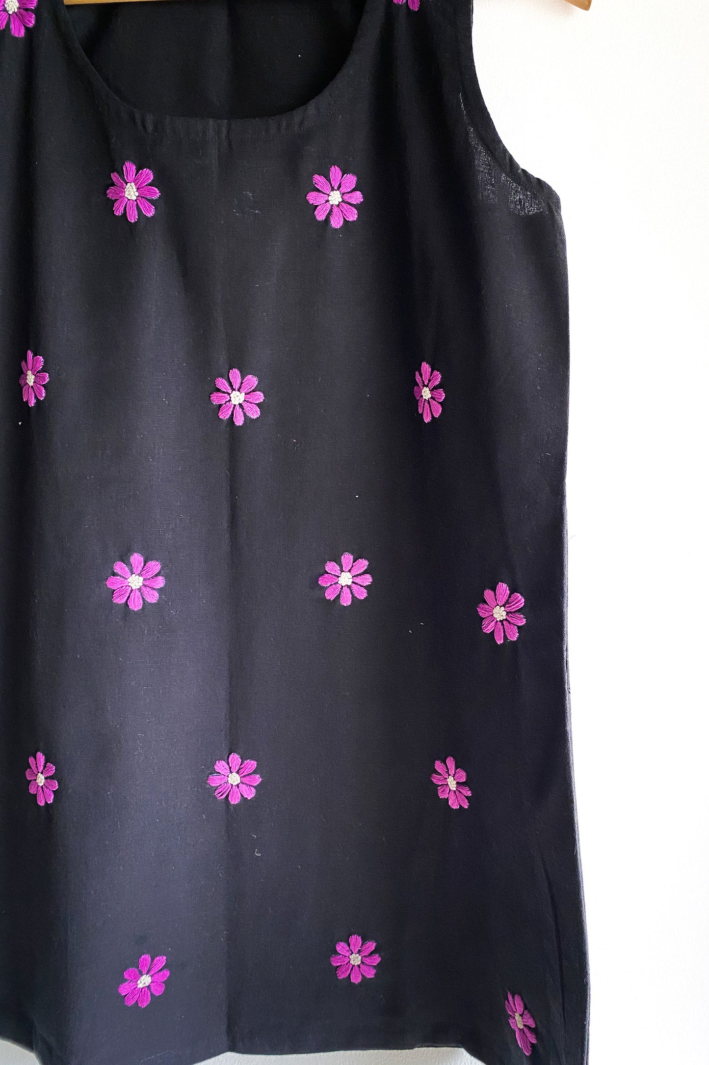 Midnight Bloomie Top