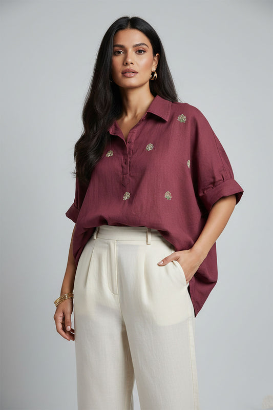 Wine Whisper Anti Fit Top