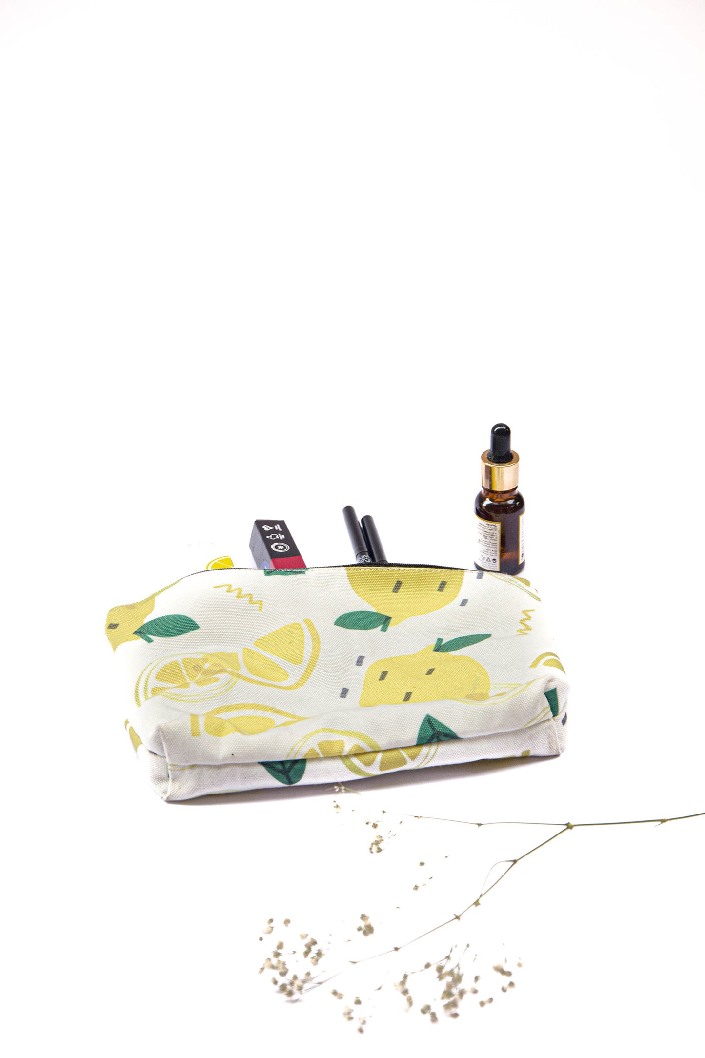 Yellow Lemon Daily Essential Small Pouch