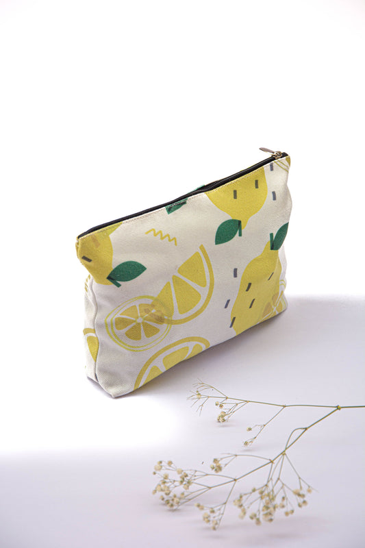 Yellow Lemon Daily Essential Small Pouch