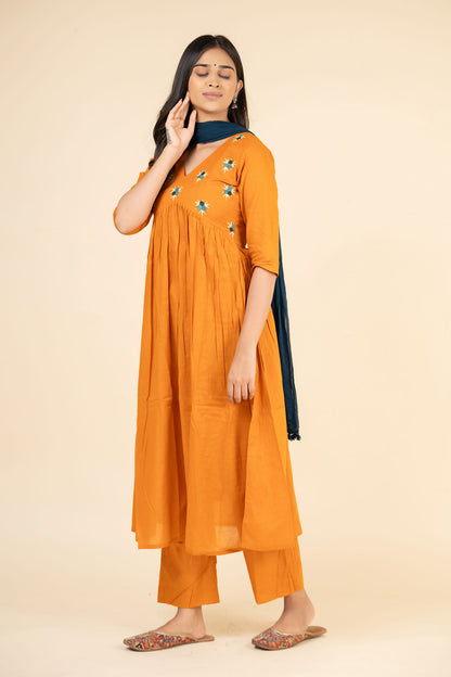Palash Embroidered Suit Set