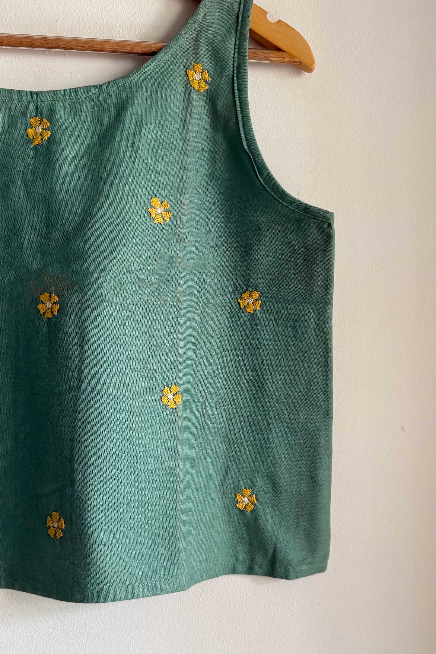 Tribal Bloom Crop Top