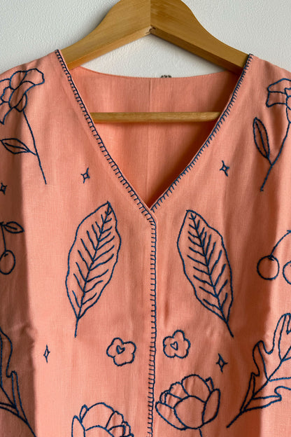 Peach Reverie Shrug