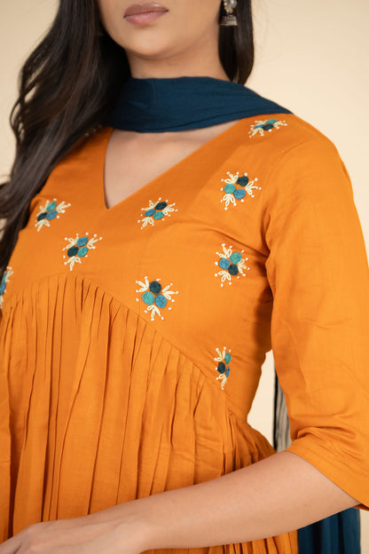 Palash Embroidered Suit Set