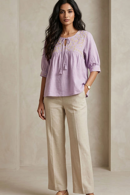 Lilac Serenade Top