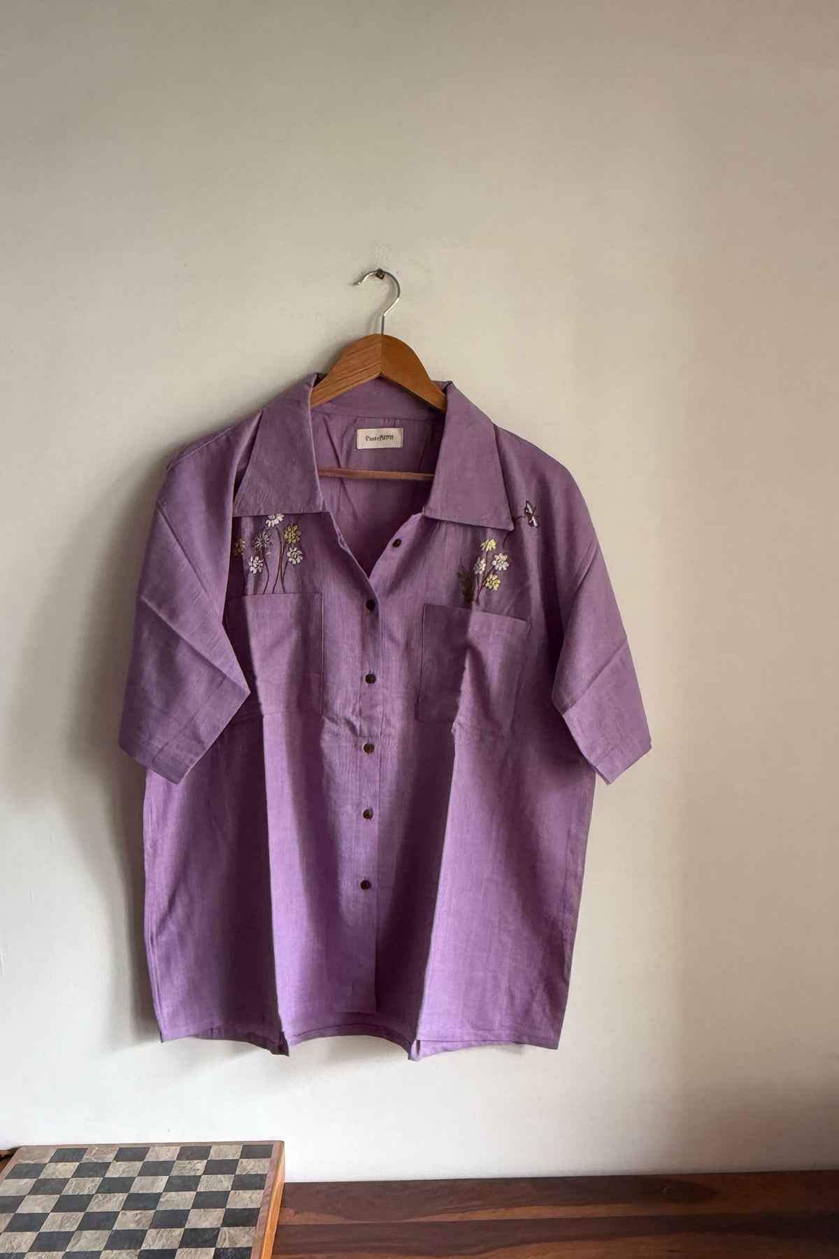 Lilac Wildflower Shirt