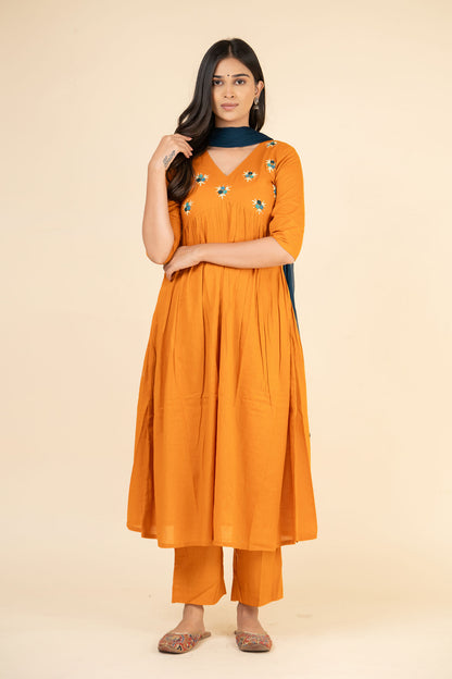 Palash Embroidered Suit Set