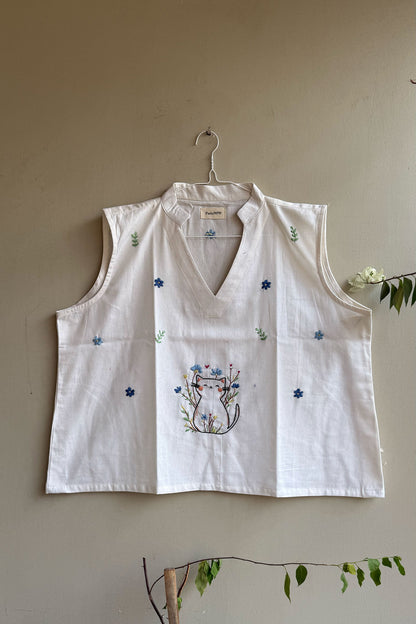 The Garden Cat Top