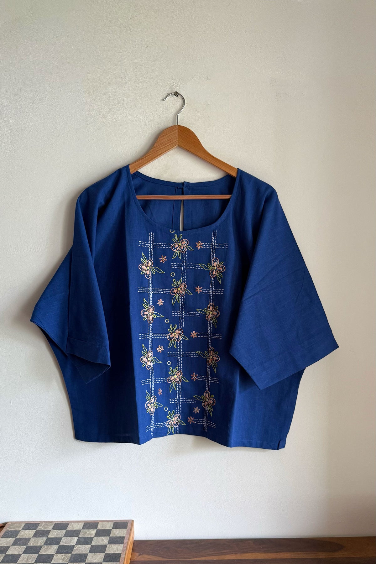 Cobalt Bloom Top