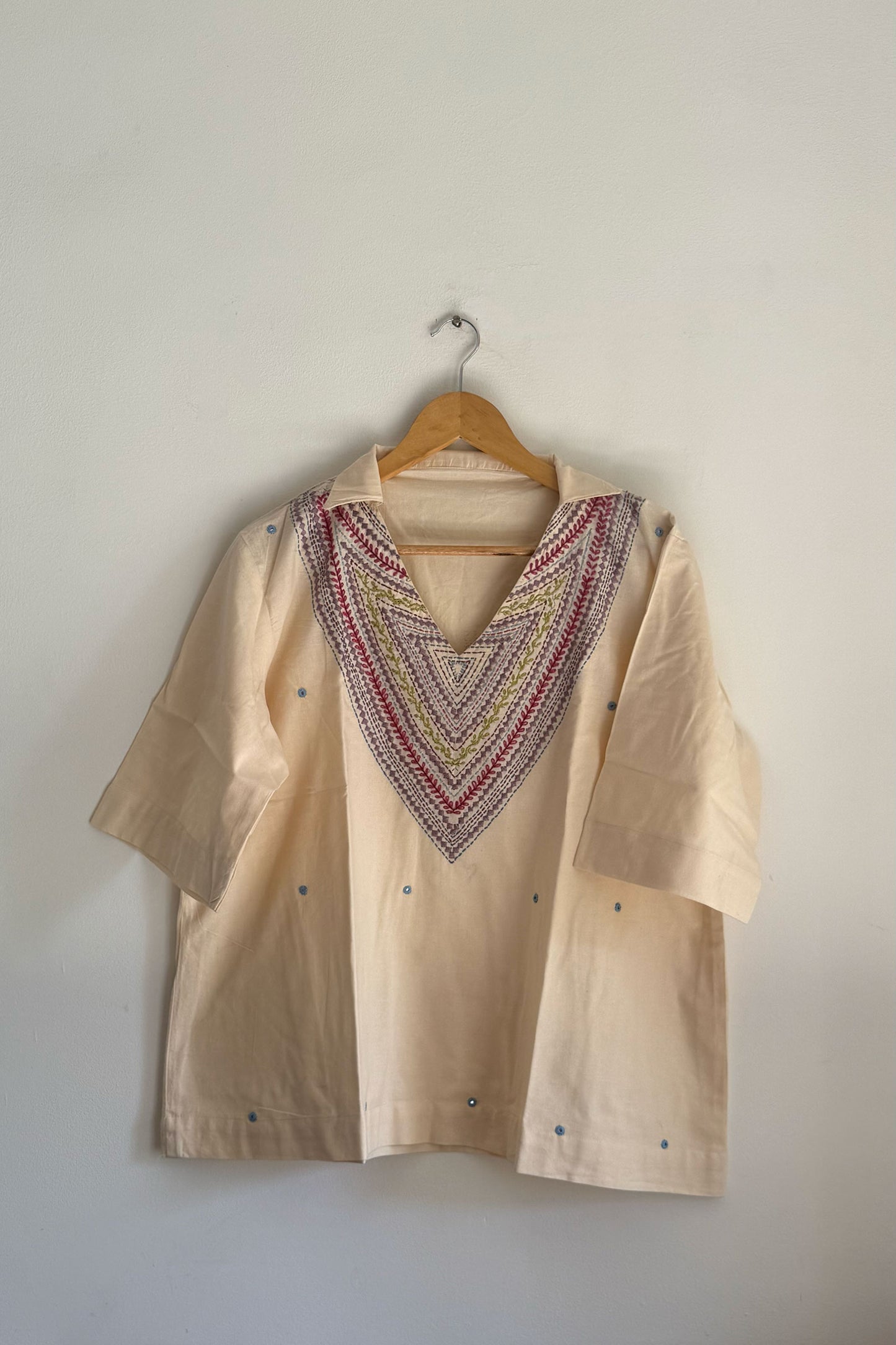 Ivory Boho Top