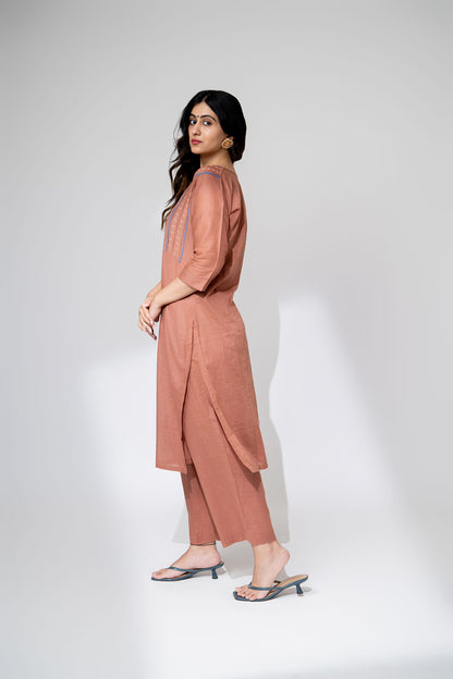 Copper Rust Suit Set