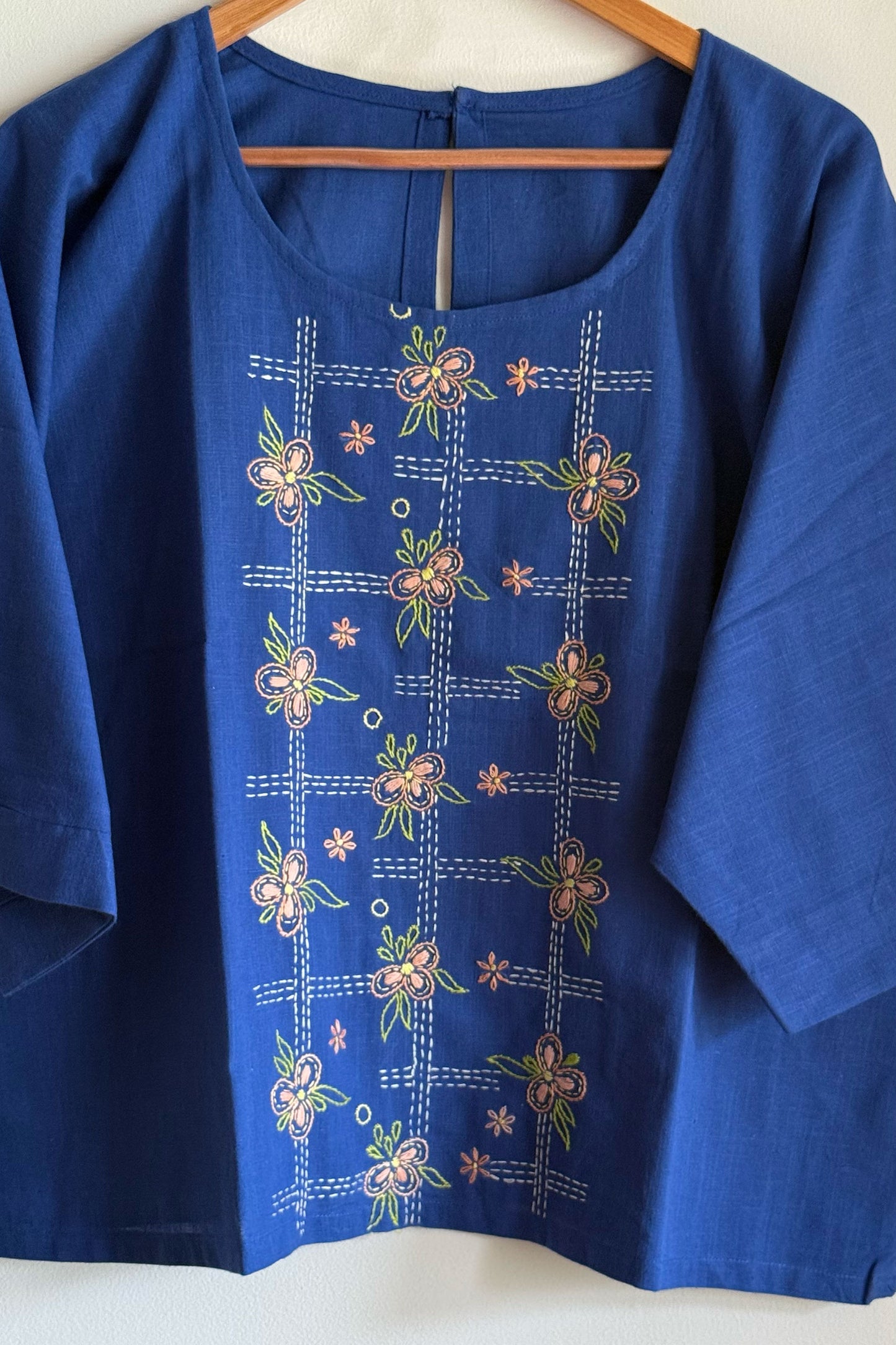 Cobalt Bloom Top