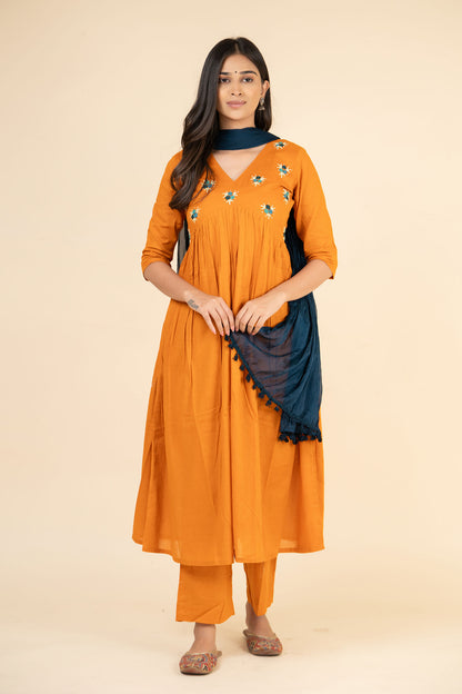 Palash Embroidered Suit Set