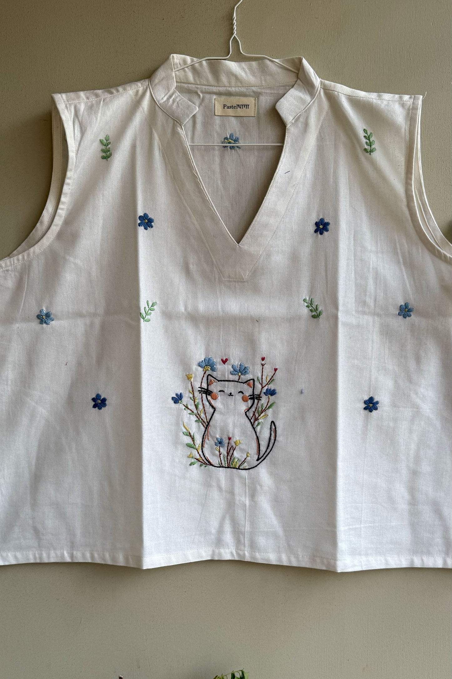 The Garden Cat Top