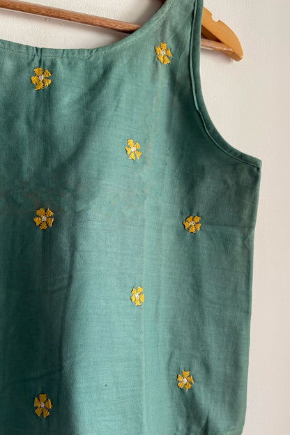 Tribal Bloom Crop Top