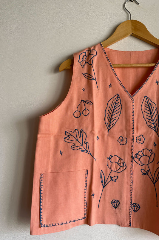Peach Reverie Shrug