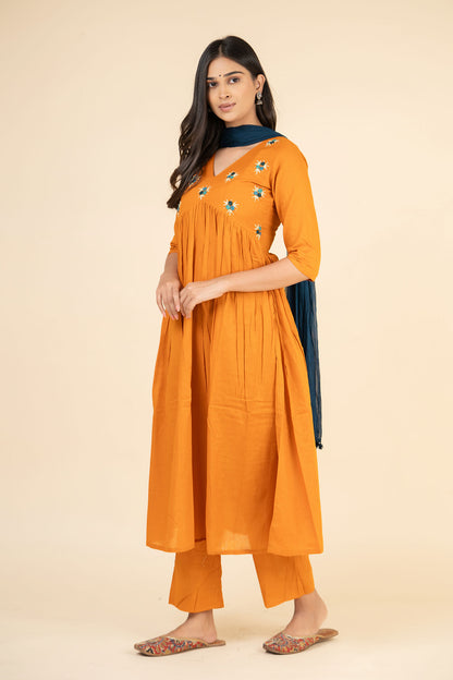 Palash Embroidered Suit Set