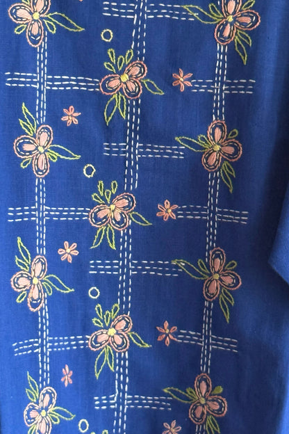 Cobalt Bloom Top