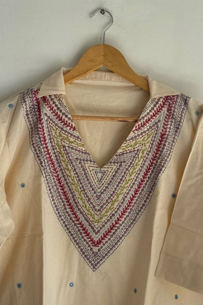 Ivory Boho Top