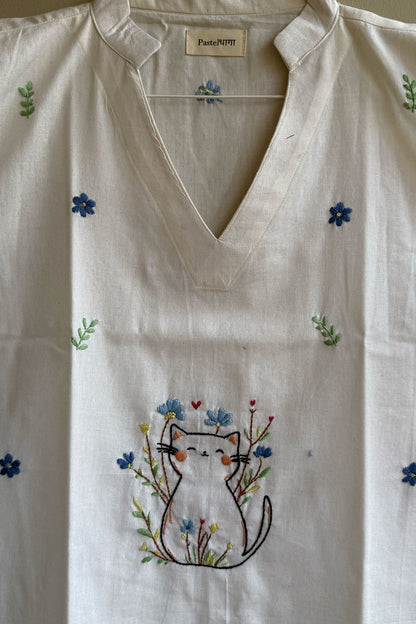 The Garden Cat Top