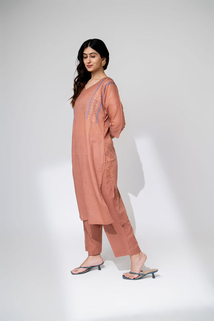 Copper Rust Suit Set