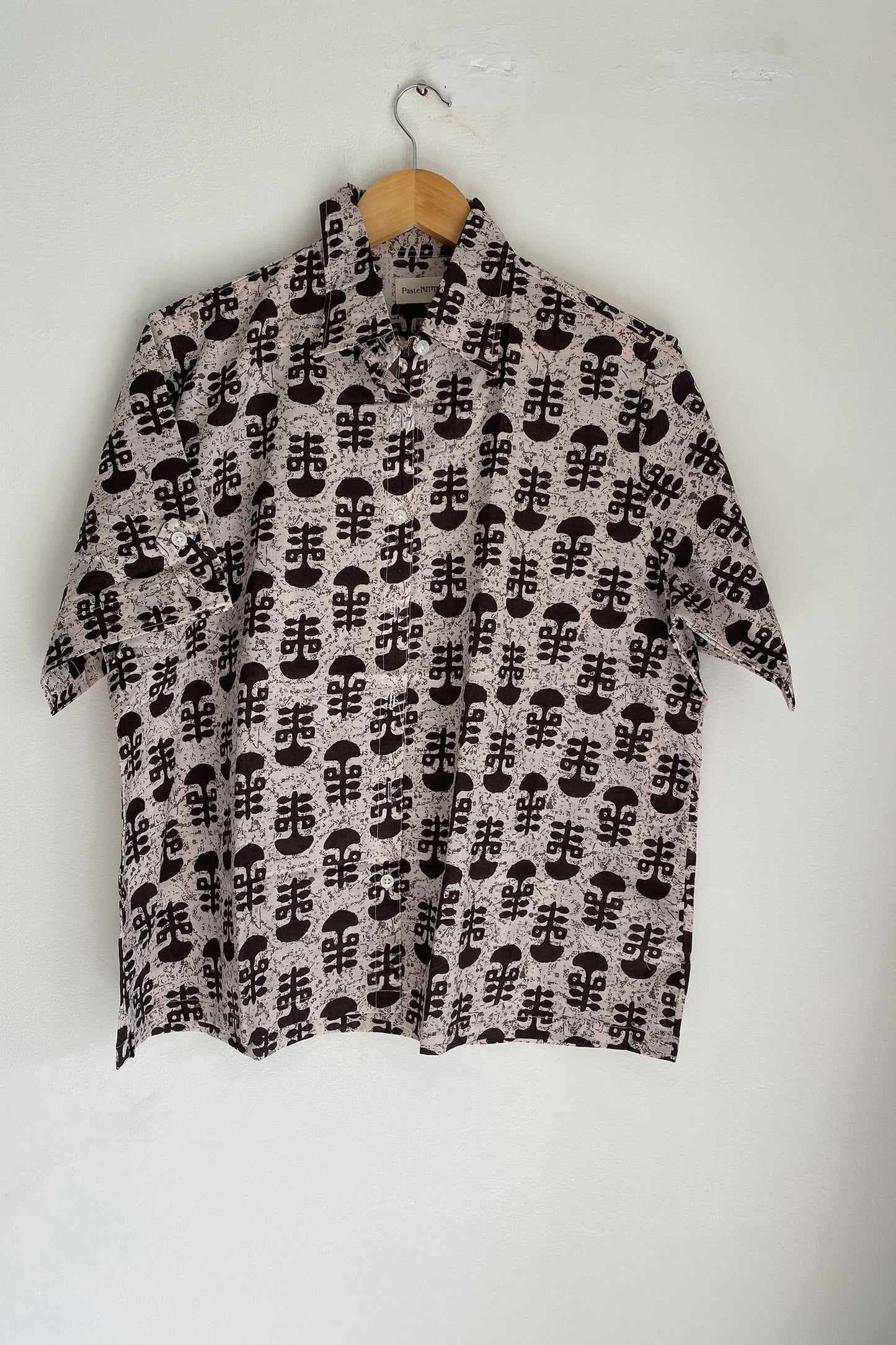 Grey White Dabu Shirt