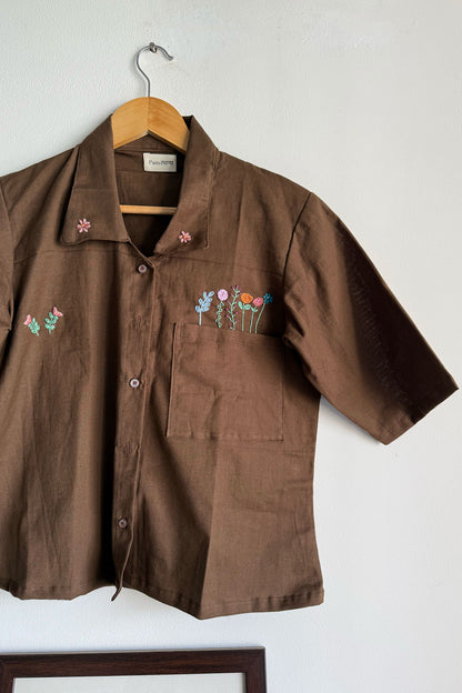 Meadow Brown Bloom Shirt (Unisex)