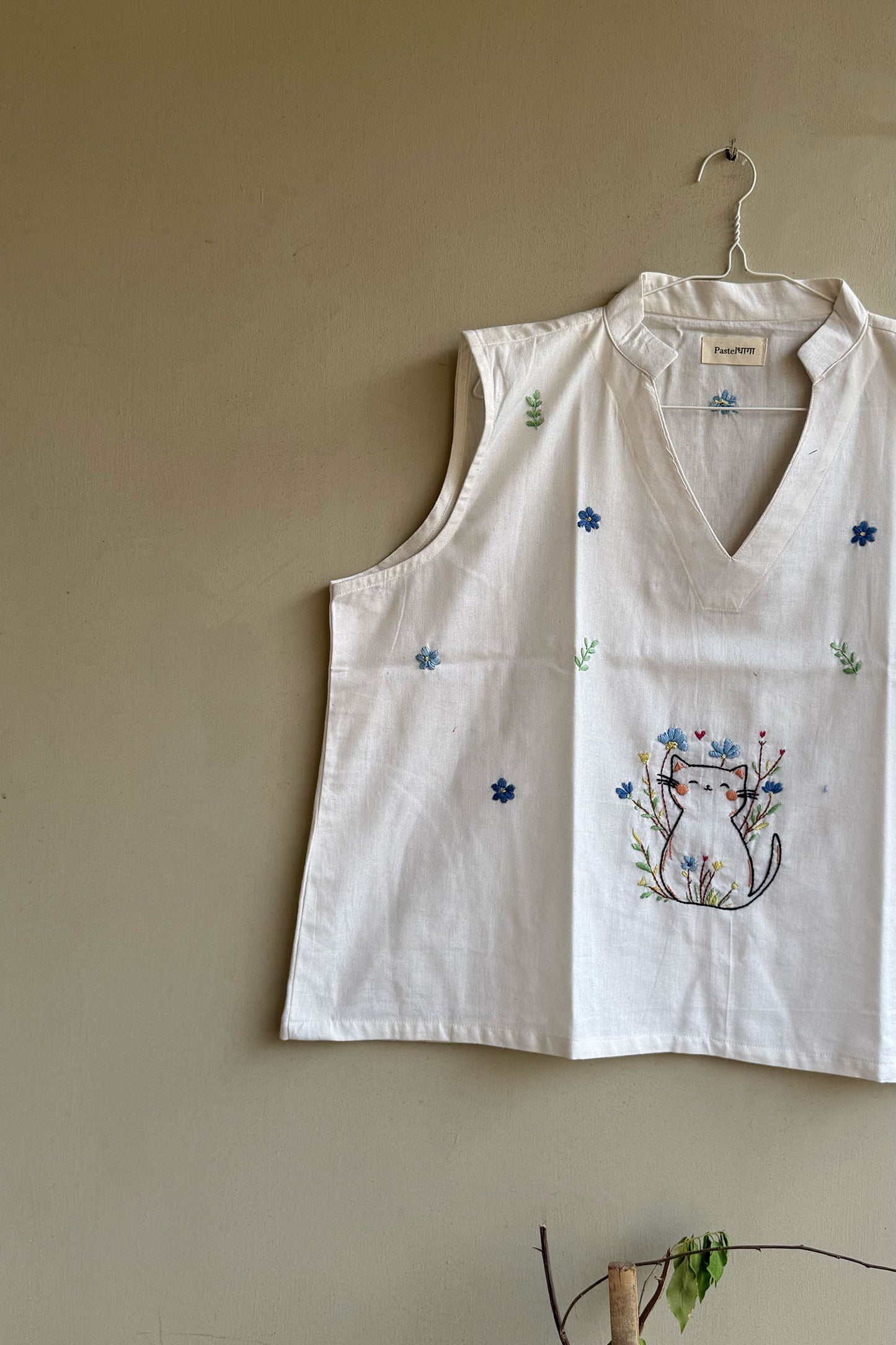 The Garden Cat Top